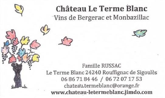 Chateau le terme blanc
